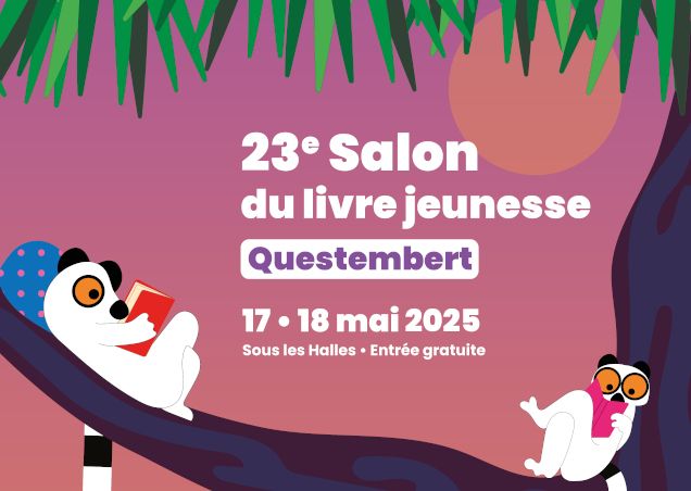 Affiche Salon du livre jeunesse de Questembert